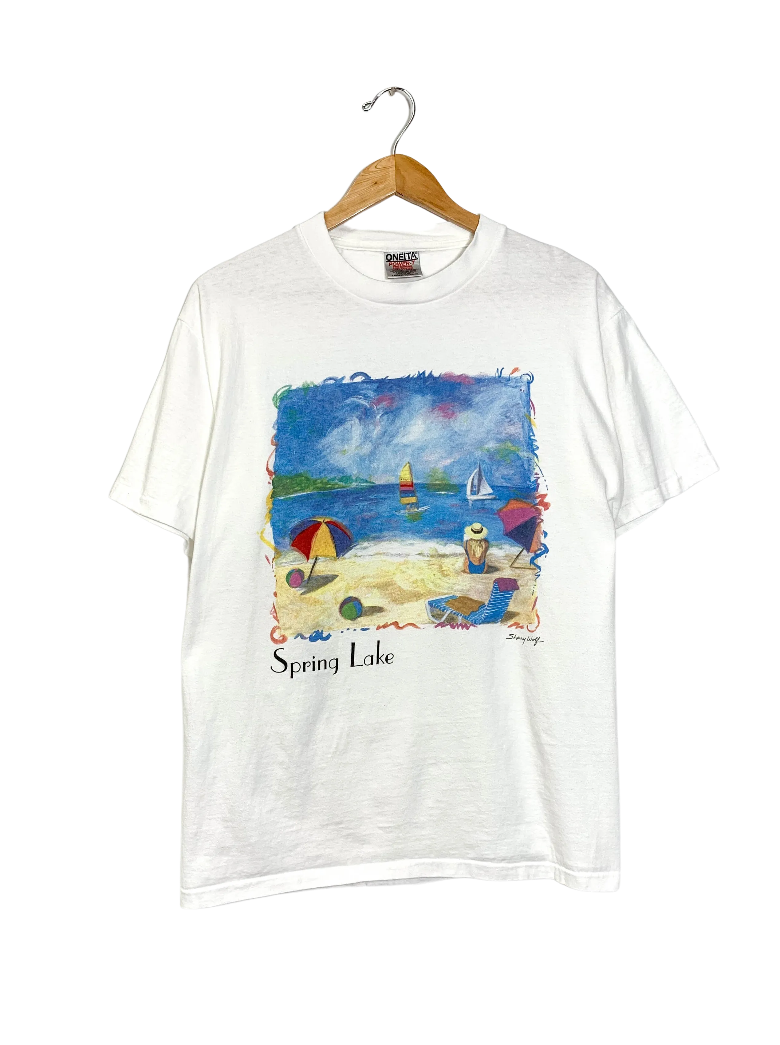 VTG Spring Lake Beach Art Tee (M/L)