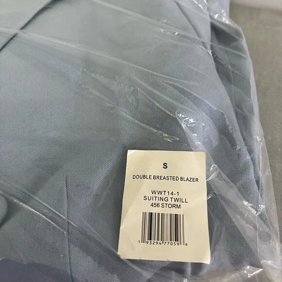 WEWOREWHAT Double Breasted Blazer NWT Size S