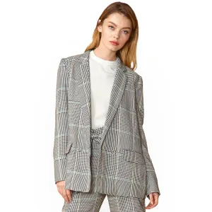 Women's Glen Plaid Blazer in Fall Glen