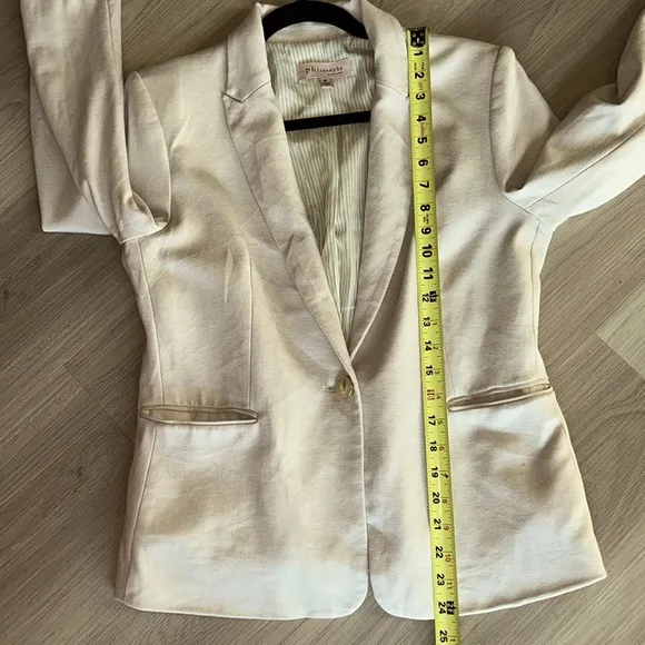 Women's Philosophy Tan Blazer/Jacket -Size Medium