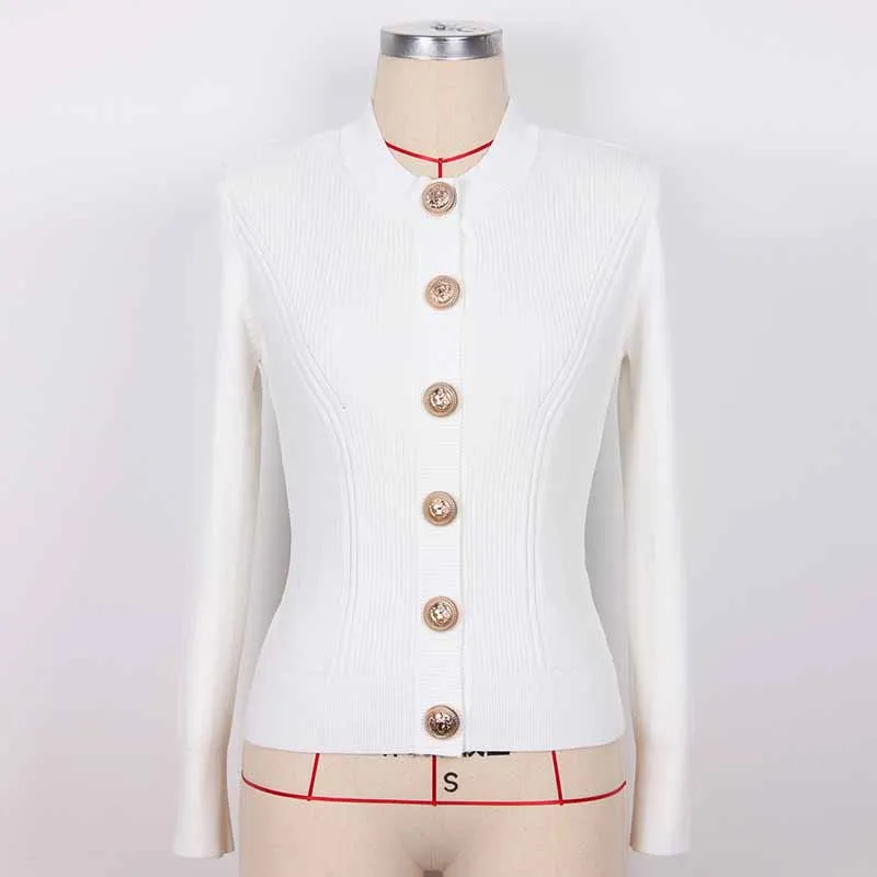 Women's Soft Knitted Jacket Crop Top Cardigan Sweater