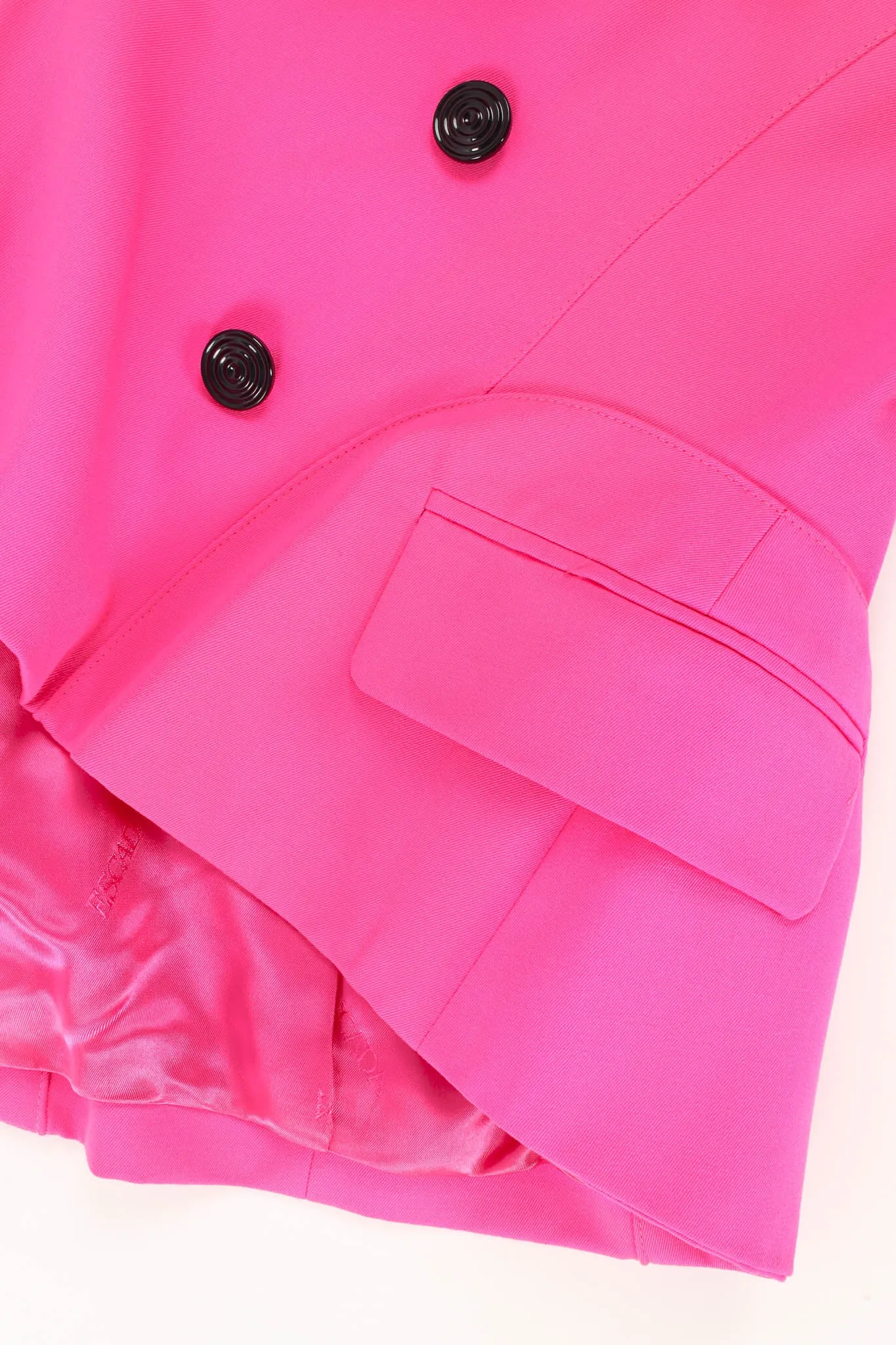 Wool Blazer & Skirt Set