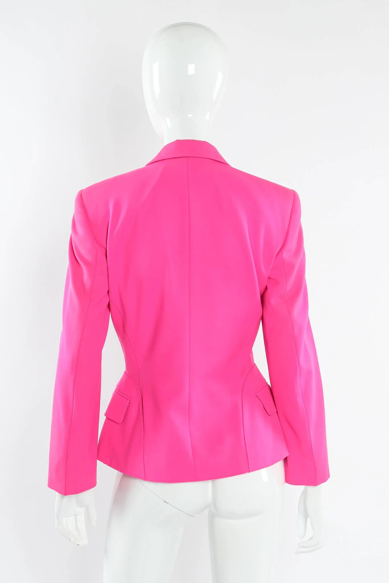 Wool Blazer & Skirt Set