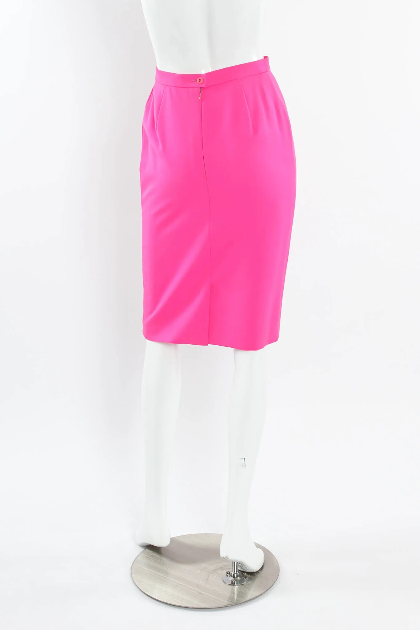 Wool Blazer & Skirt Set