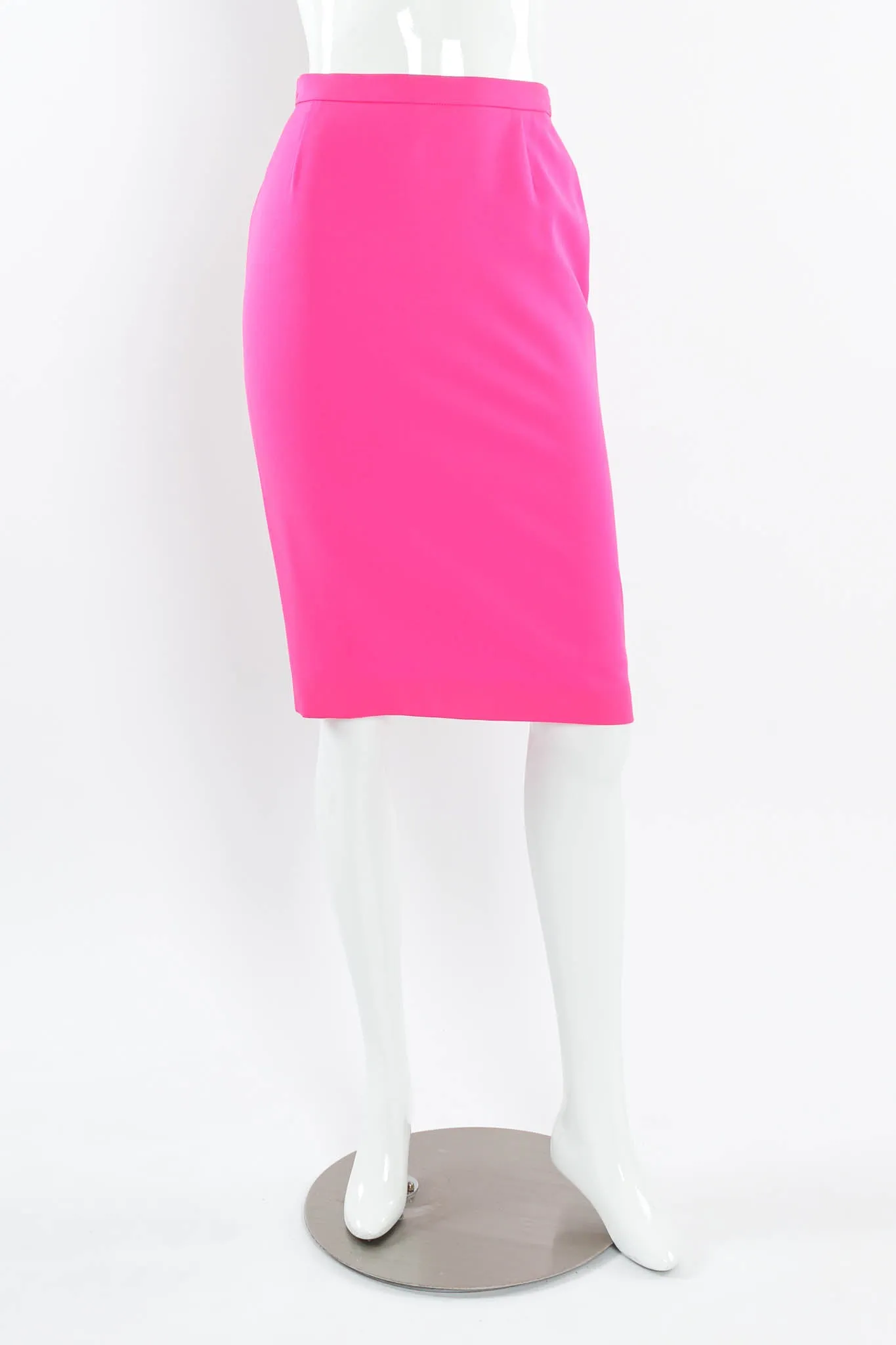 Wool Blazer & Skirt Set