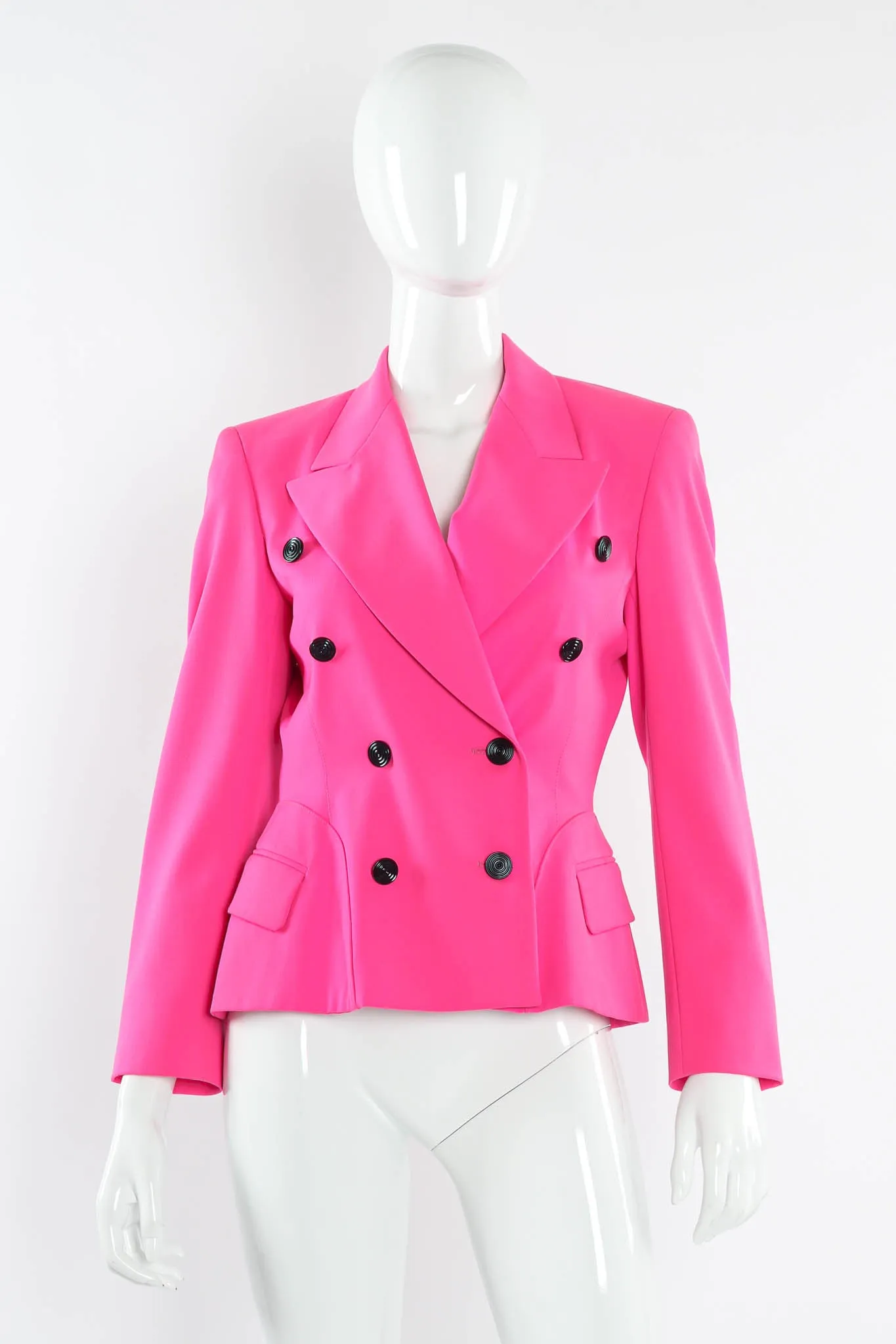 Wool Blazer & Skirt Set