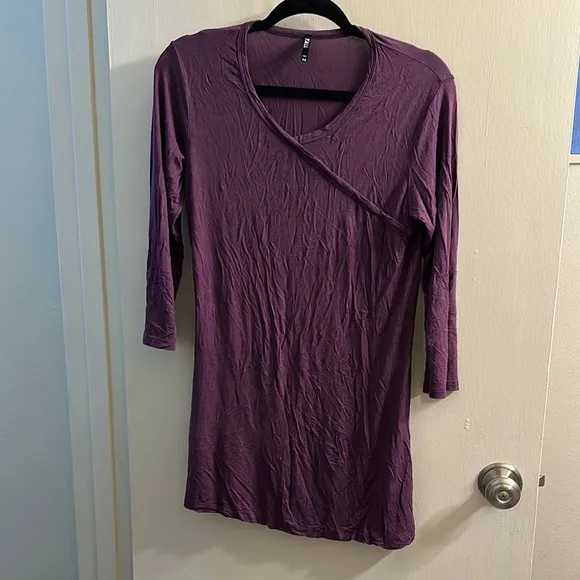 YALA HALEY CROSSOVER FRONT 3/4 SLEEVE BAMBOO PAJAMA SETSKU: HCPJ15SMASTER