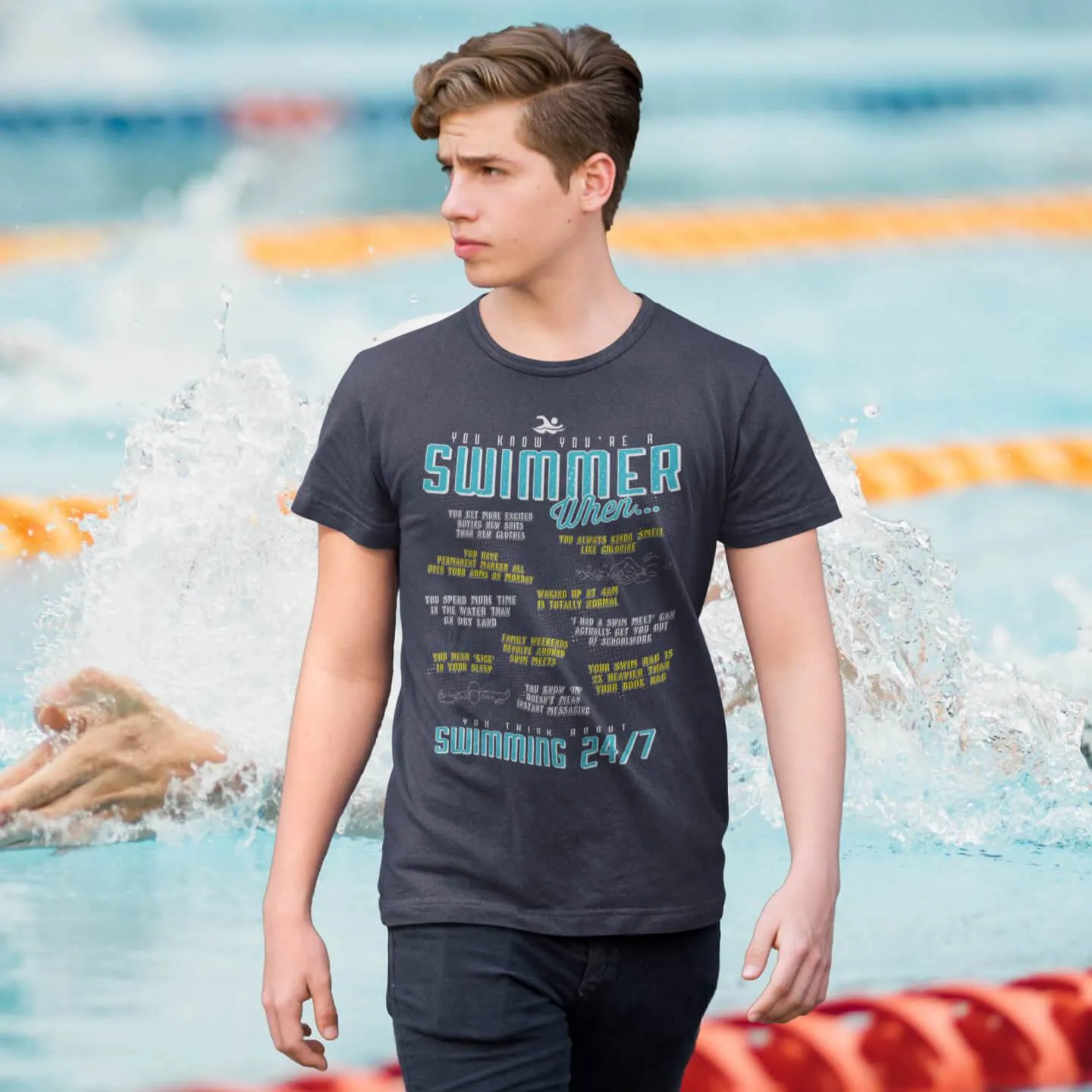 You Know You’re A Swimmer When Unisex T Shirt