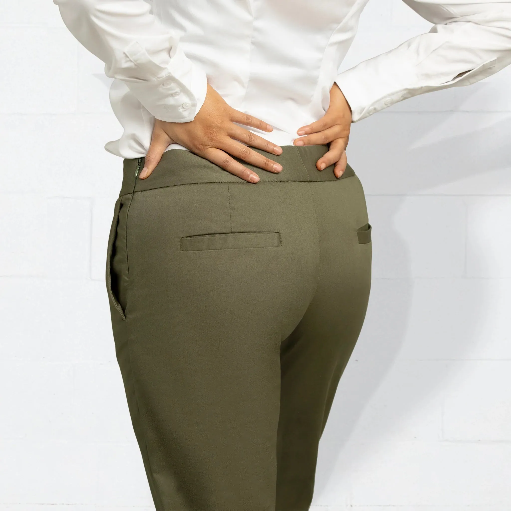 Your Work to Weekend Pant - Slim Leg - Olive