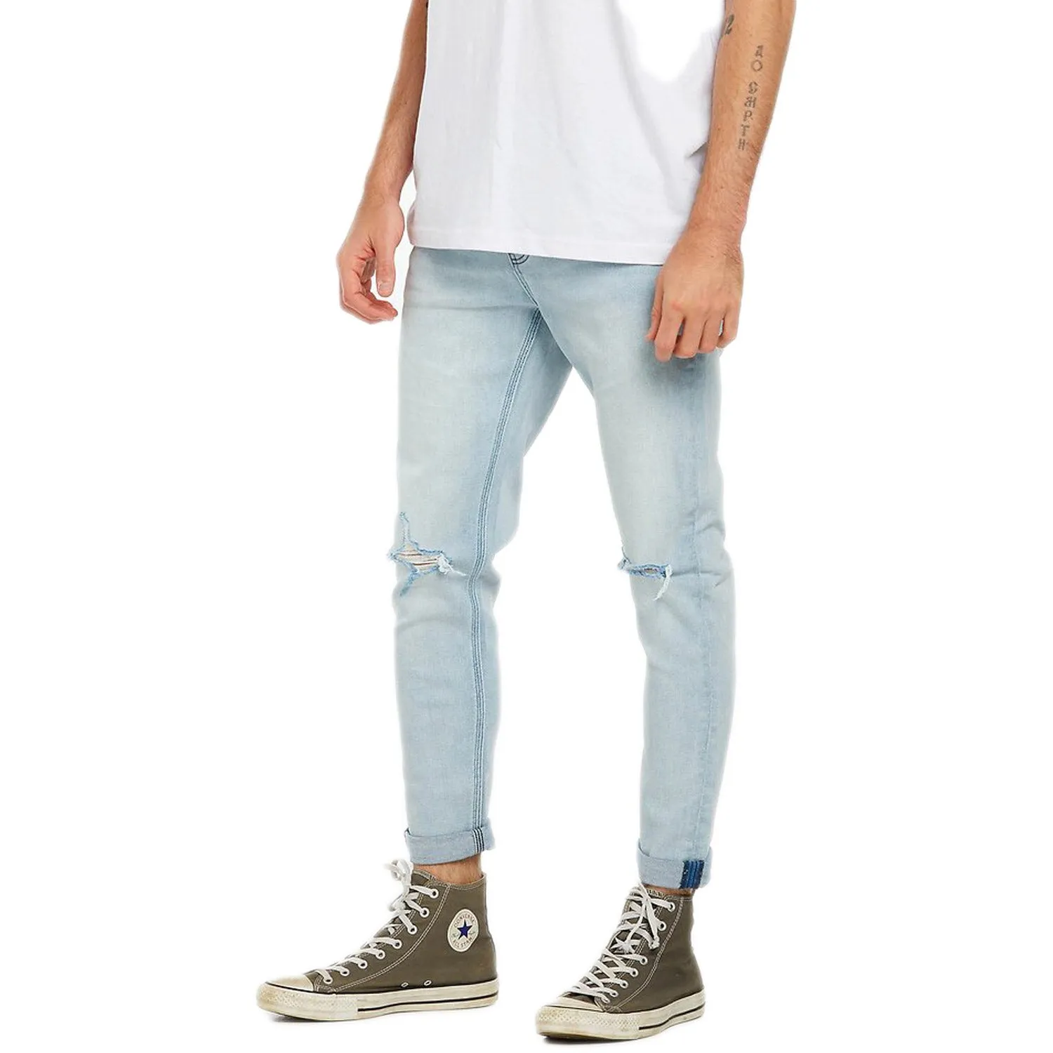 Z-Roller Rockaway Bleach Denim Pant